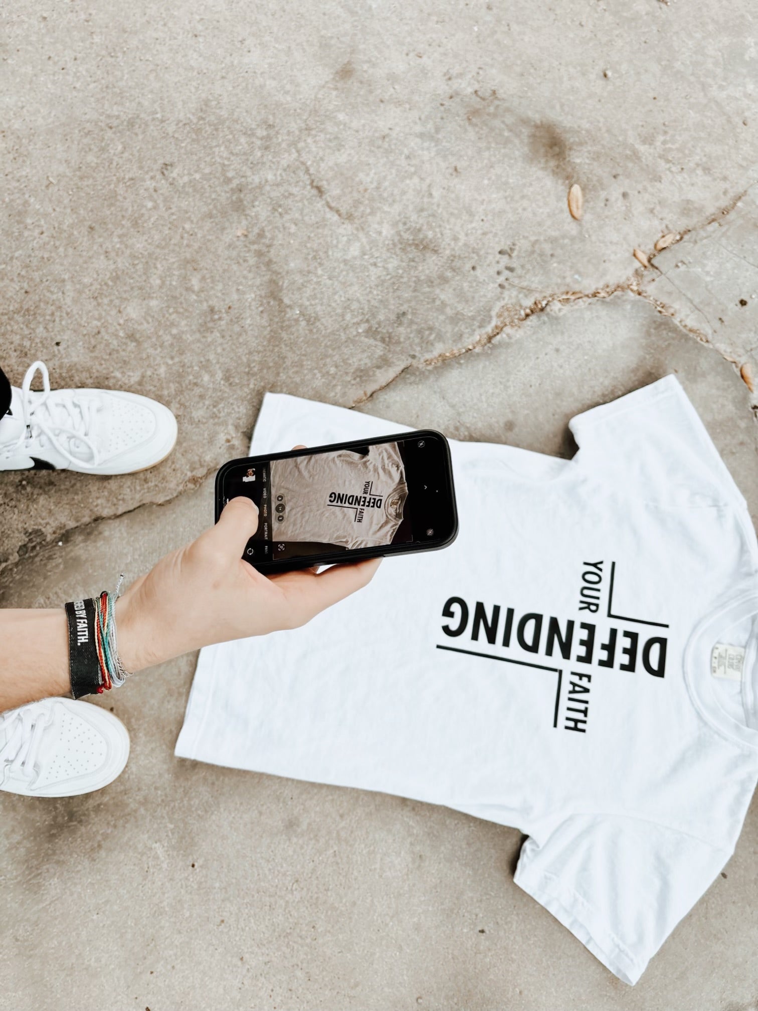 Defending Your Faith White Tee