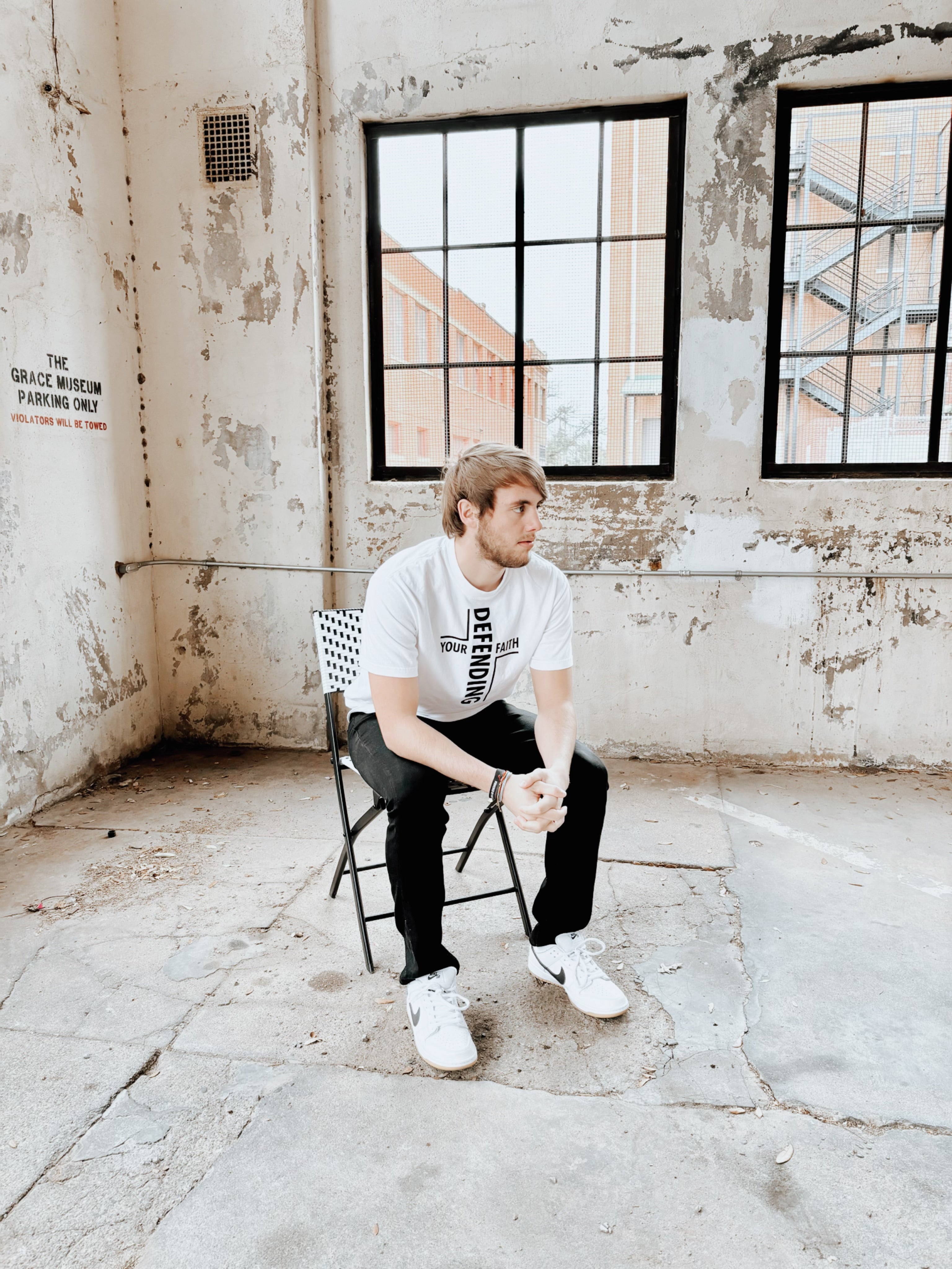 Defending Your Faith White Tee