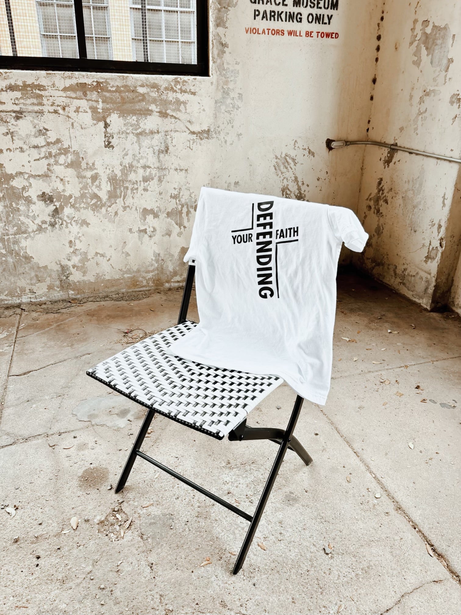 Defending Your Faith White Tee